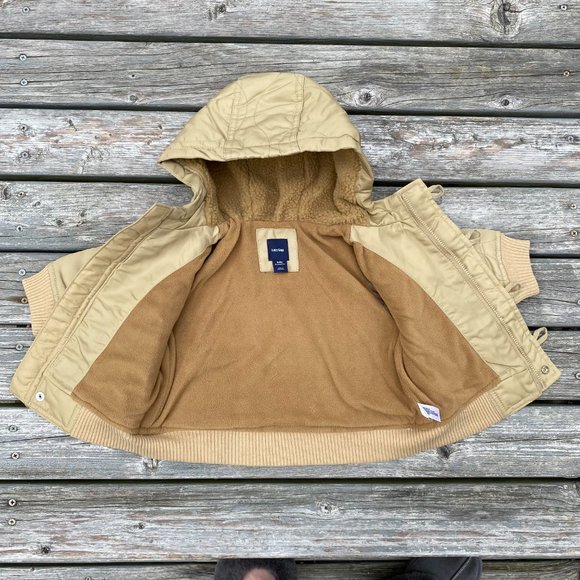 Baby Gap Hoodie Jacket Coat (0-6M) - Picture 3 of 12